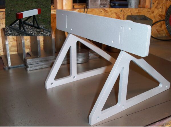 Buffer stop 7¼"