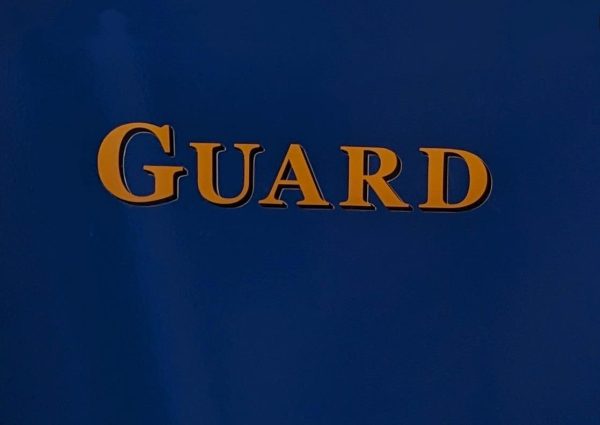 Guards compartment laminated decals