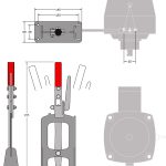 Hydrostat Control Lever - Base Mount - Image 2