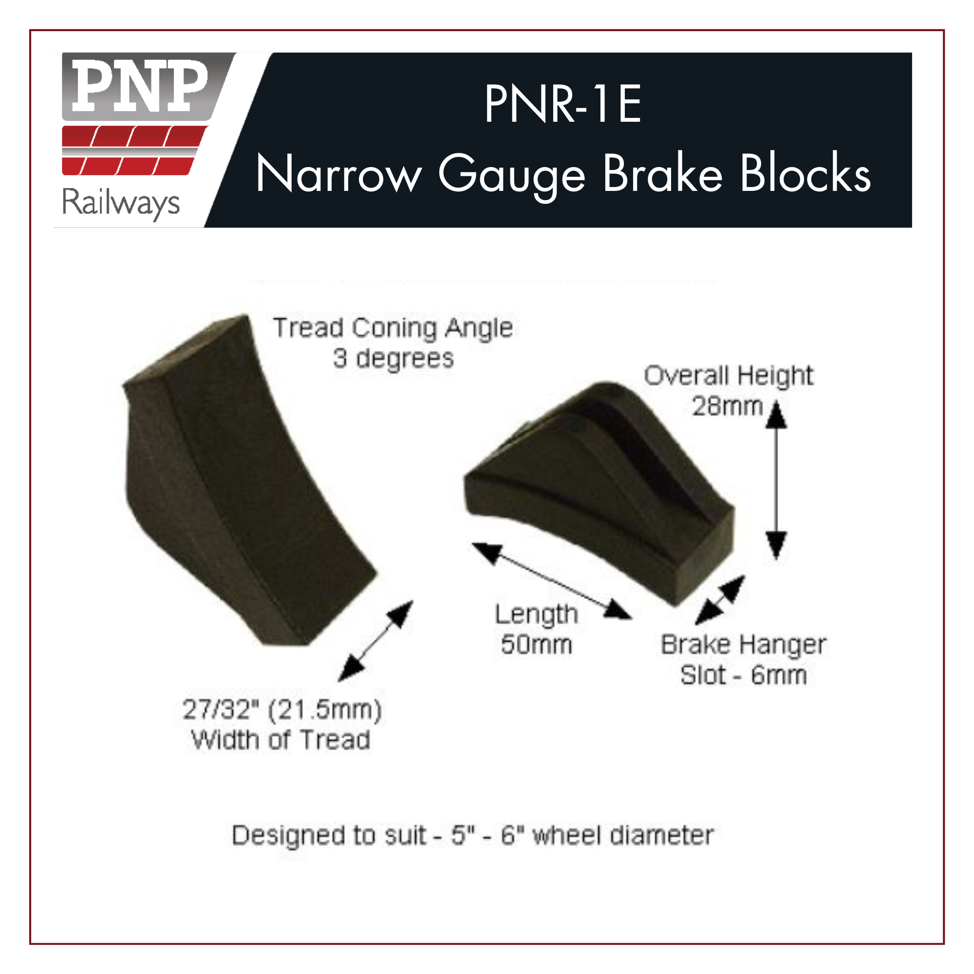 PNP Brake Blocks 1E - Image 4