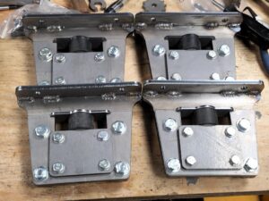 Tee axleboxes