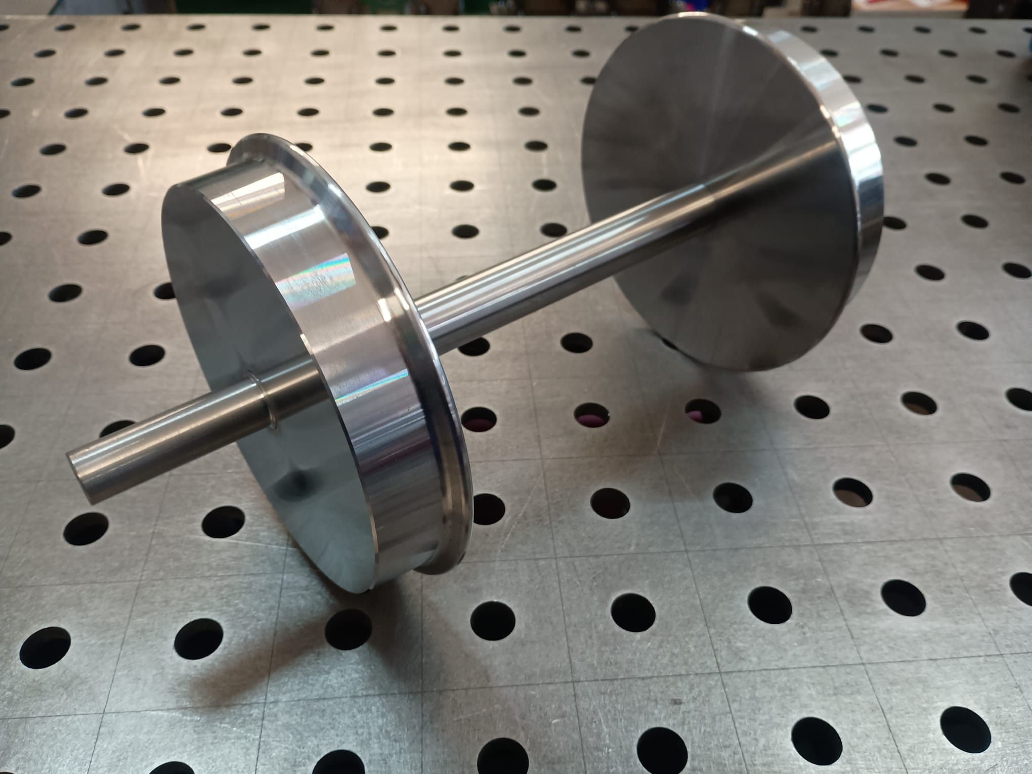 6" Over Flange Pressed Wheelset