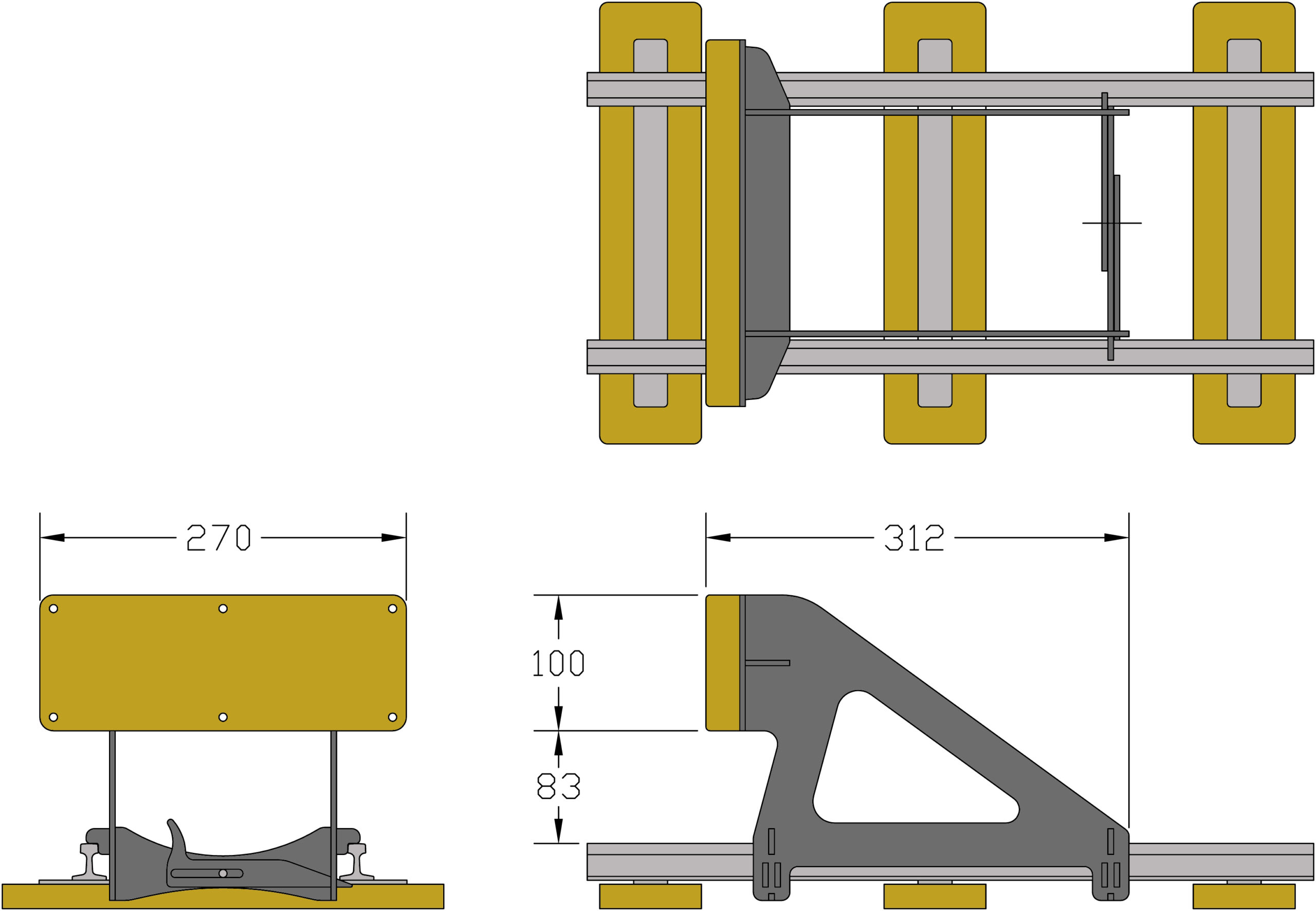 7¼ Buffer Stop (Edmondson) - Image 4