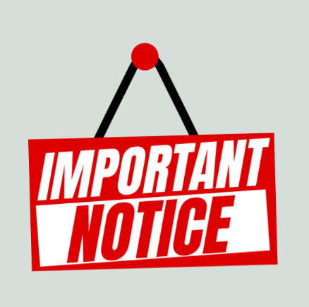 Important Notice