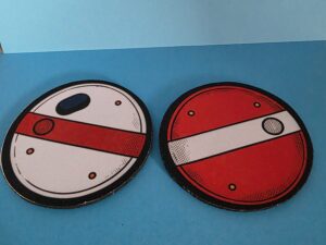 Disc Signal Coasters