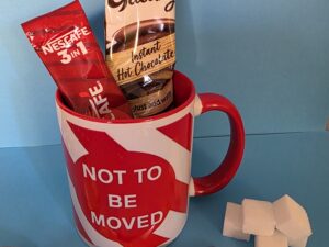 Not to be moved mug