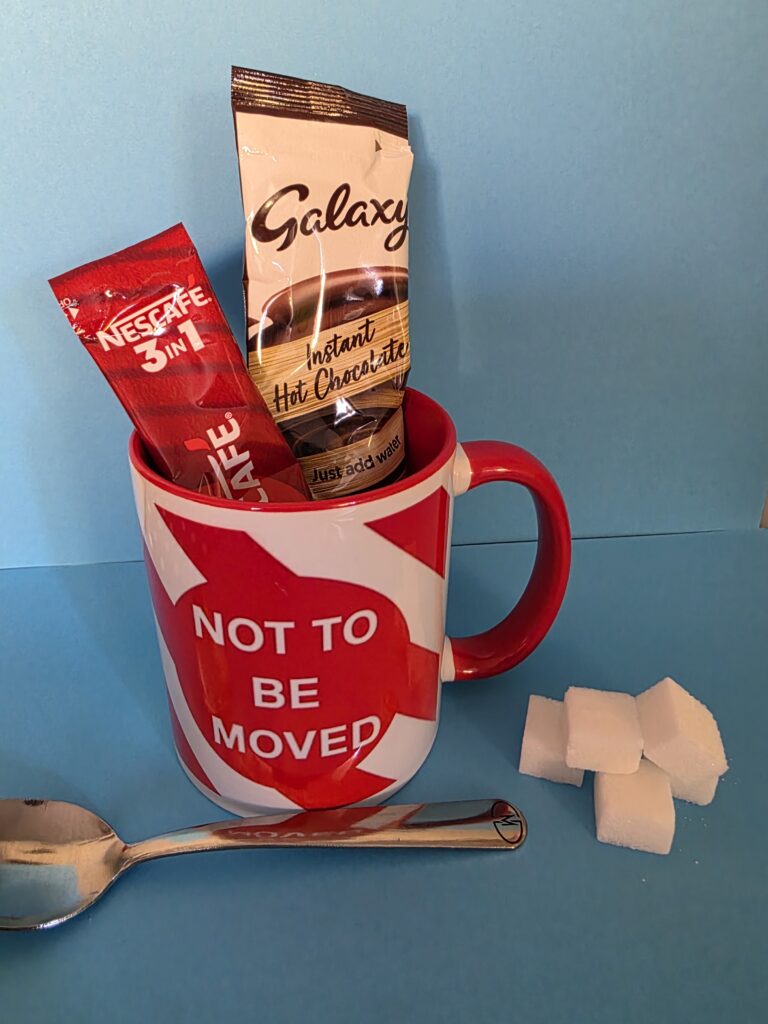 Not to be moved mug